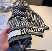 Kitlife Dior 30 MONTAIGNE PONCHO Black and White Cashmere - 50*175cm - 5