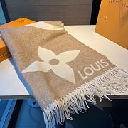 Kitlife Louis Vuitton THE ULTIMATE SHINE BEIGE SCARF - 185x70cm - 1