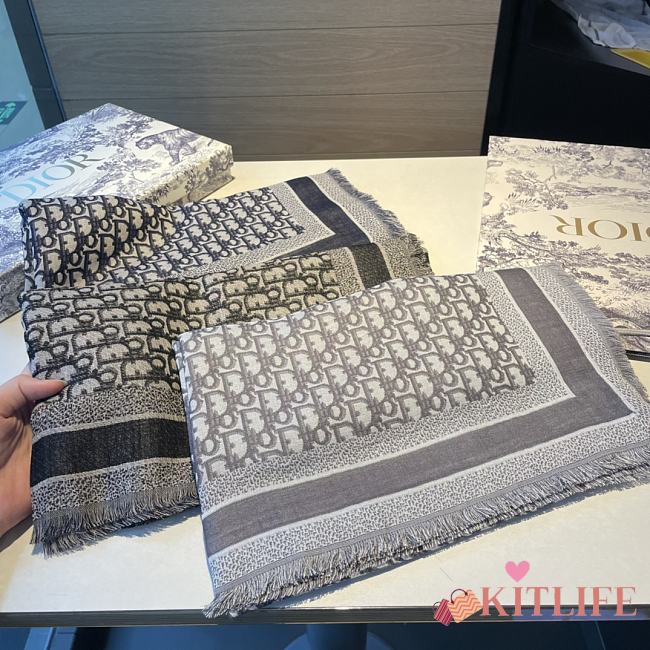 Kitlife Dior Oblique Silk - 140cm*140cm - 1