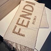 Kitlife Fendi wool and cashmere scarf - 30*180cm - 2