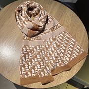 	 Kitlife Dior Cashmere Oblique Beige Scarf - 30*200cm - 1