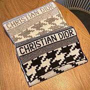 Kitlife Dior 30 Montaigne Black and Grey Scarf - 30*180cm - 1