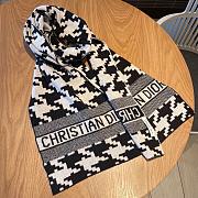 Kitlife Dior 30 Montaigne Black and Grey Scarf - 30*180cm - 3