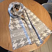 Kitlife Dior 30 Montaigne Black and Grey Scarf - 30*180cm - 2