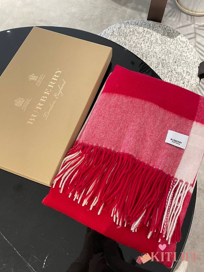 Kitlife Burberry Red Caro Strap - 70*180cm - 1