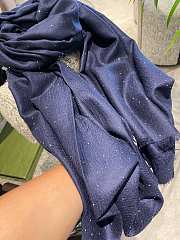 Kitlife Louis Vuitton Blue Scarf - 105*180cm - 3