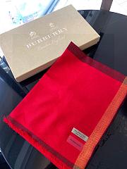 Kitlife Burberry Lightweight Check Wool & Silk Scarf - 70*200cm - 2