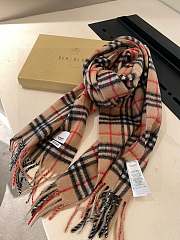Kitlife Burberry Mini Classic Vintage Check Cashmere Scarf - 30*180cm - 5