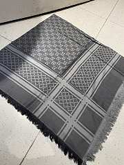 Kitlife Gucci Gg Jacquard Knitted Scarf - 140x140cm - 4