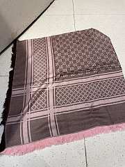 Kitlife Gucci Gg Jacquard Knitted Scarf - 140x140cm - 3