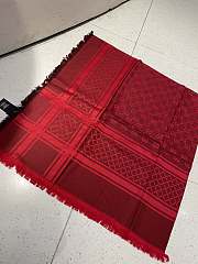Kitlife Gucci Gg Jacquard Knitted Scarf - 140x140cm - 2