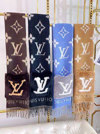 Kitlife Louis Vuitton COLD REYKJAVIK SCARF - 190 x 46 cm