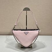 	 Kitlife Prada Symbole leather mini pink bag - 28x16x13cm - 1