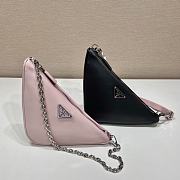 	 Kitlife Prada Symbole leather mini pink bag - 28x16x13cm - 4