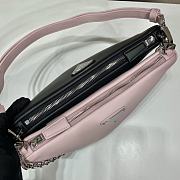 	 Kitlife Prada Symbole leather mini pink bag - 28x16x13cm - 2