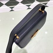 Kitlife Prada Saffiano leather shoulder black bag - 1BD320 - 22x15x6cm - 5