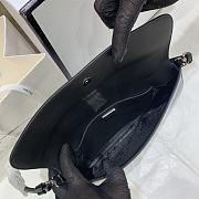 	 Ktilife Prada Cleo brushed leather shoulder black bag - 1BD276 - 30*19*3.5CM - 3