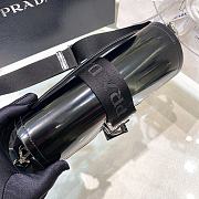 Kitlife Prada Pocket nylon and brushed leather black bag - 1BD295 - 23x12.5x5.5cm - 3