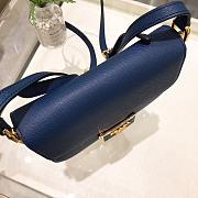 Kitlife Prada Embleme Bag In Blue Saffiano - 1BD217 - 14*20.5* - 6