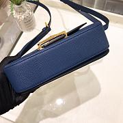 Kitlife Prada Embleme Bag In Blue Saffiano - 1BD217 - 14*20.5* - 5