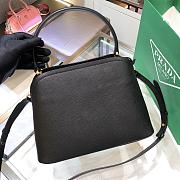 Kitlife Prada Medium Saffiano Leather Prada Matinée Black Bag - 28.5x20.5x12.5cm - 3