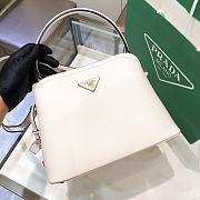 Kitlife Prada Medium Saffiano Leather Prada Matinée White Bag - 28.5x20.5x12.5cm - 1