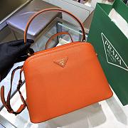 Kitlife Prada Medium Saffiano Leather Prada Matinée Orange Bag - 28.5x20.5x12.5cm - 1