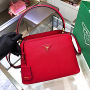 Kitlife Prada Medium Saffiano Leather Prada Matinée Red Bag - 28.5x20.5x12.5cm - 1