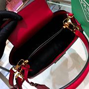 Kitlife Prada Medium Saffiano Leather Prada Matinée Red Bag - 28.5x20.5x12.5cm - 4