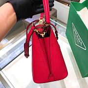 Kitlife Prada Medium Saffiano Leather Prada Matinée Red Bag - 28.5x20.5x12.5cm - 3