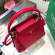 Kitlife Prada Medium Saffiano Leather Prada Matinée Red Bag - 28.5x20.5x12.5cm - 2