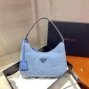 KITLIFE PRADA RE-EDITION 2000 MINI BAG PERIWINKLE BLUE - 23x14x5cm - 1