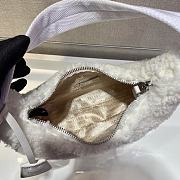 KITLIFE PRADA RE-EDITION 2000 MINI BAG PERIWINKLE WHITE - 23x14x5cm - 5