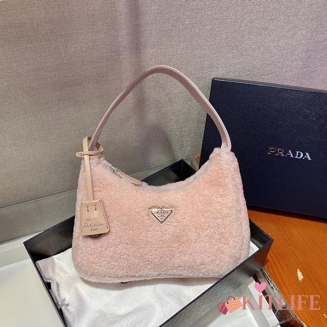 KITLIFE PRADA RE-EDITION 2000 MINI BAG PERIWINKLE PINK - 23x14x5cm - 1