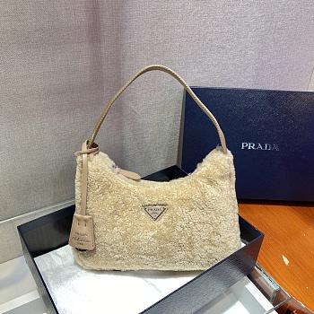 KITLIFE PRADA RE-EDITION 2000 MINI BAG PERIWINKLE BEIGE - 23x14x5cm