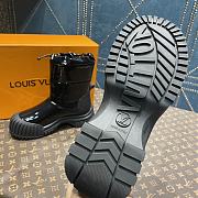 KITLIFE LOUIS VUITTON RUBY ANKLE BOOT PATENT BLACK LEATHER - 1AB0FX - 5