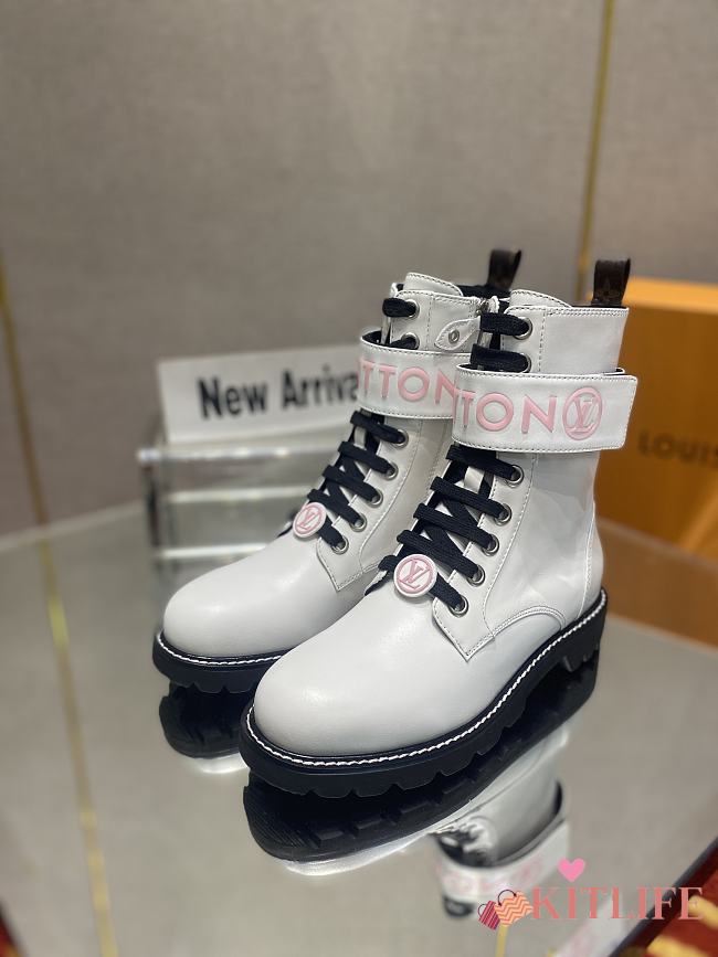 Kitlife Louis Vuitton Boots White - 1