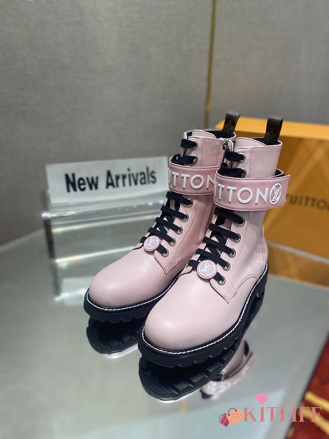 	 Kitlife Louis Vuitton Boots Pink - 1