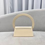 	Kitlife Jacquemus Le sac Rond Cream Smooth leather - 26x13x6cm - 4