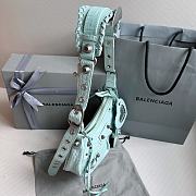 	 Kitlife Balenciaga Le Cagole XS Shoulder Bag Light Blue - 26×7×16cm - 4