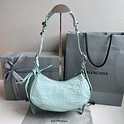 	 Kitlife Balenciaga Le Cagole XS Shoulder Bag Light Blue - 26×7×16cm - 3