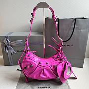 	 Kitlife Balenciaga Le Cagole XS Shoulder Bag Lipstick Pink - 26×7×16cm - 1