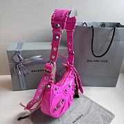 	 Kitlife Balenciaga Le Cagole XS Shoulder Bag Lipstick Pink - 26×7×16cm - 4