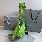 Kitlife Balenciaga Le Cagole XS Shoulder Bag Green - 26×7×16cm - 2