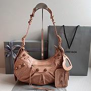 Kitlife Balenciaga Le Cagole Small Shoulder Bag Beige - 33x16x8 cm - 1