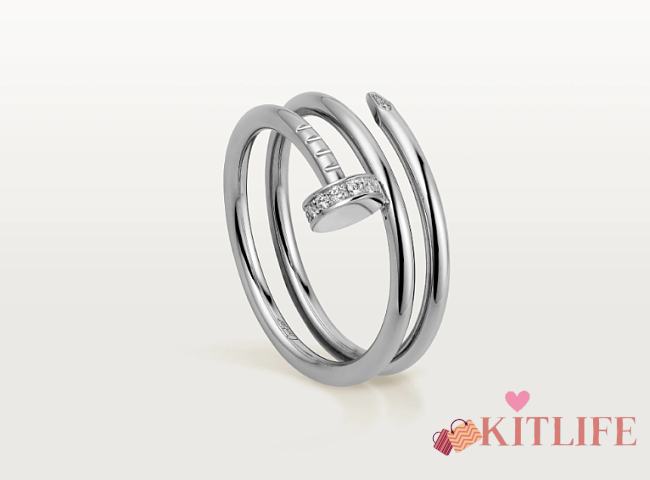 Kitlife Cartier JUSTE UN CLOU RING White gold, diamonds  - 1