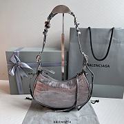 Kitlife Balenciaga Le Cagole XS Shoulder Bag Silver - 26×7×16cm - 5