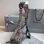 Kitlife Balenciaga Le Cagole XS Shoulder Bag Silver - 26×7×16cm - 4
