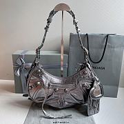 Kitlife Balenciaga Le Cagole Small Shoulder Bag Silver - 33x16x8 cm - 1