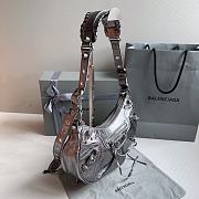 Kitlife Balenciaga Le Cagole Small Shoulder Bag Silver - 33x16x8 cm - 4